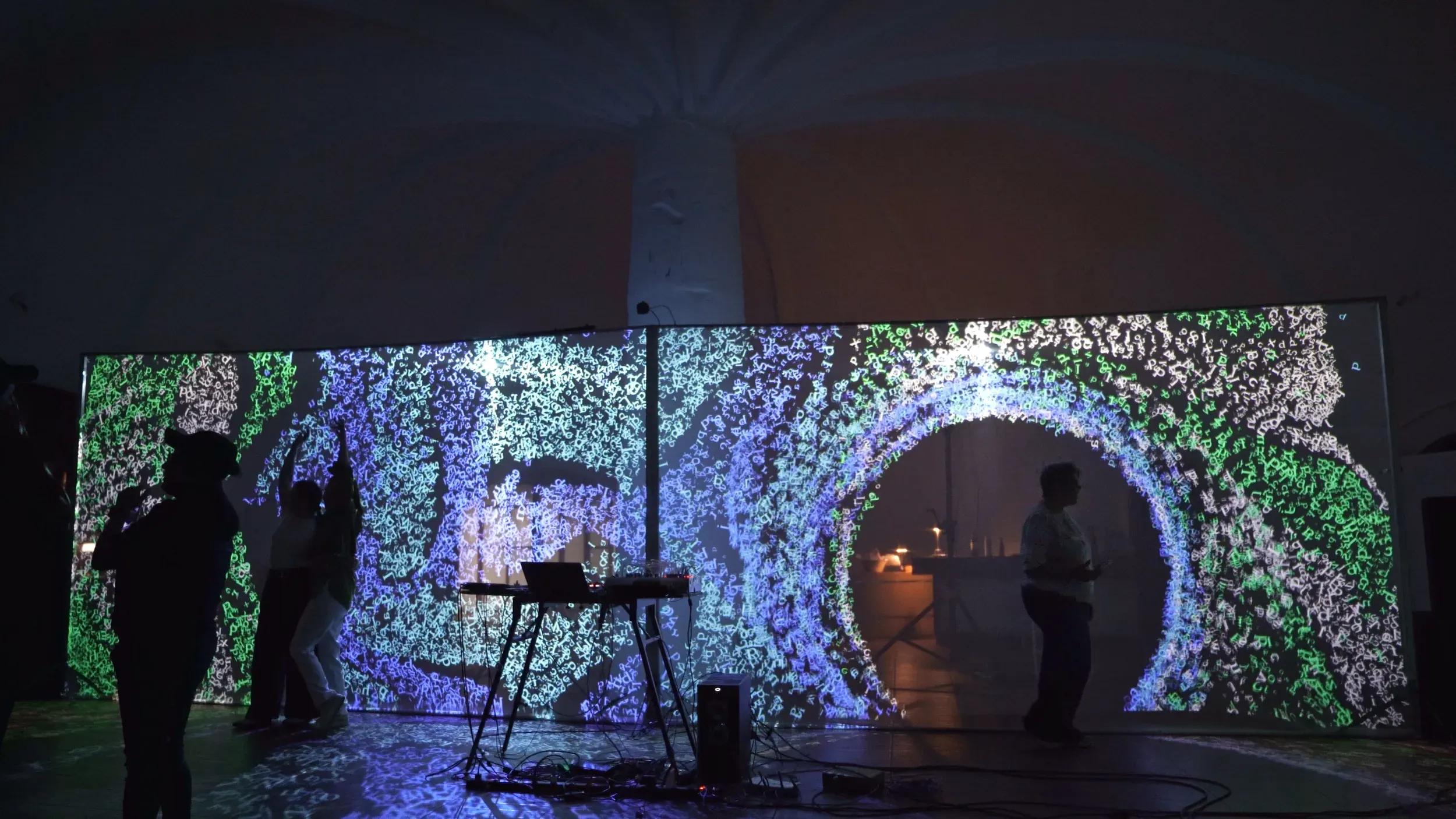Mettapana: Audiovisual Immersion and Bodies in Dialogue — Detail view 2