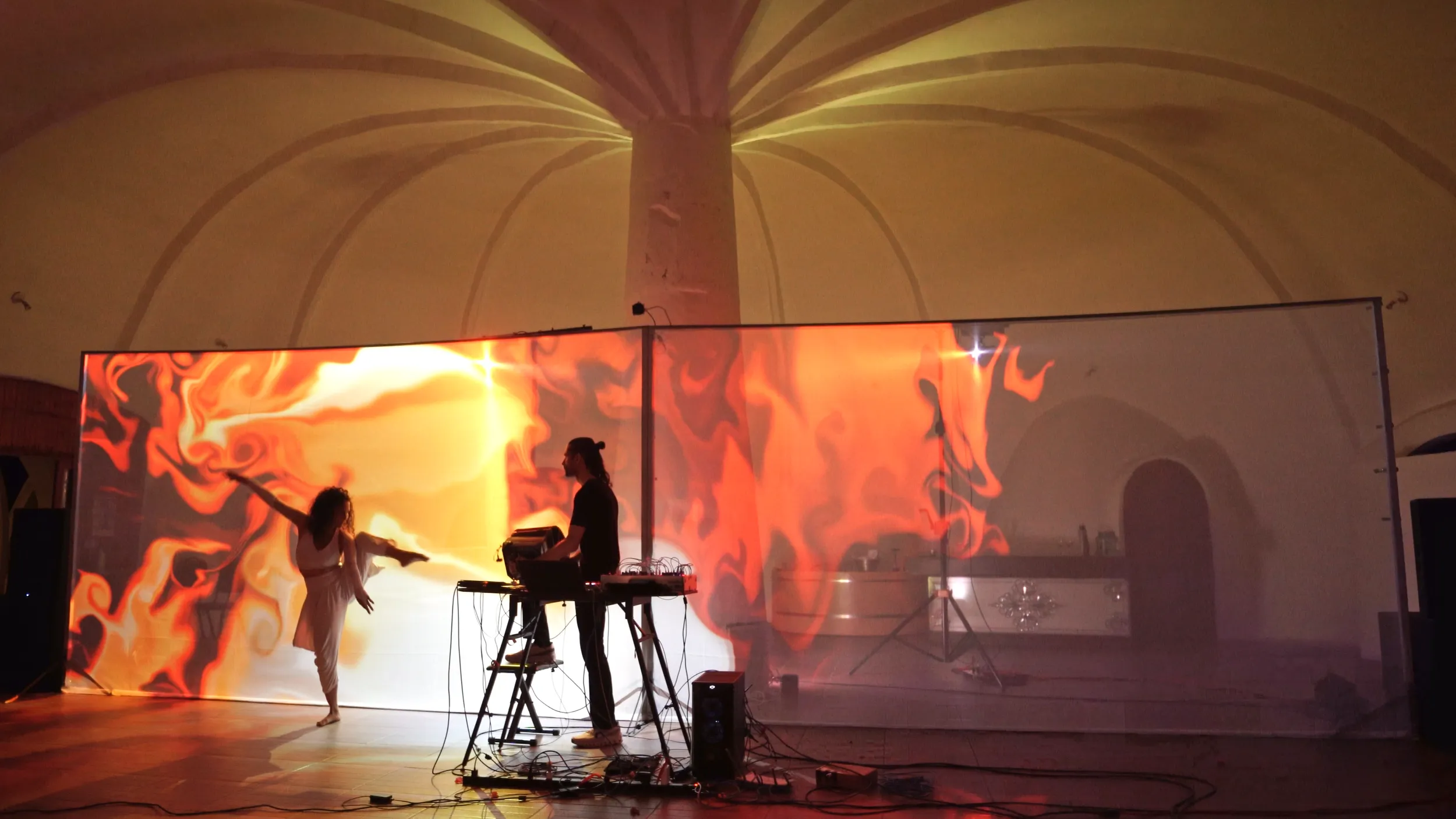 Mettapana: Audiovisual Immersion and Bodies in Dialogue